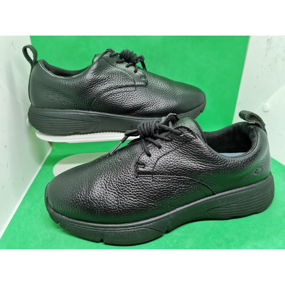 Dr Comfort Shoes Womens 10.5 Wide Ruth Casual Sneakers Black Leather 10510